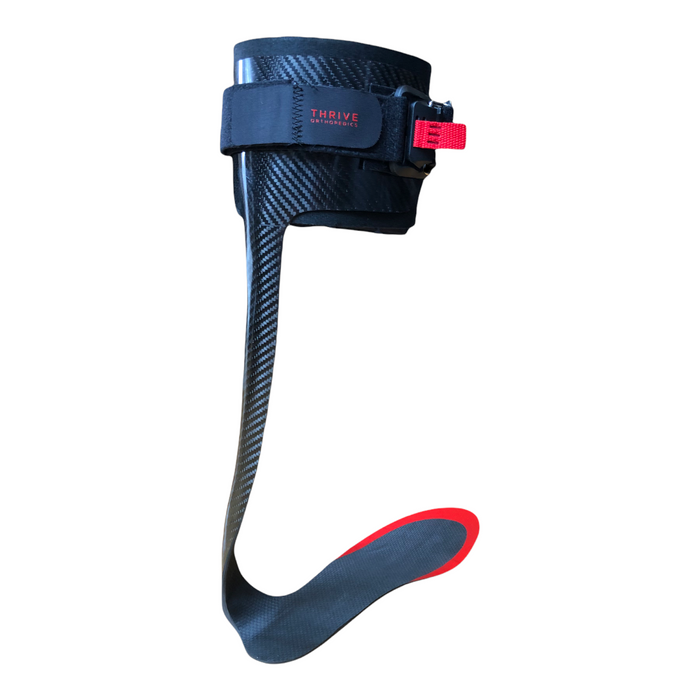 Right Carbon Fiber Lateral AFO Brace Brace